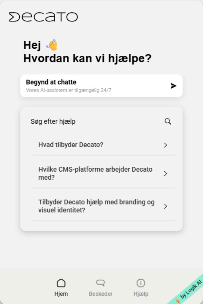 AI agent kundeservice-løsning